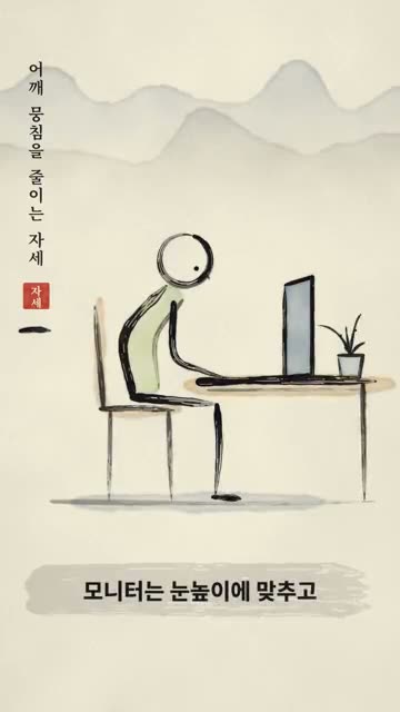 수묵 담채 1