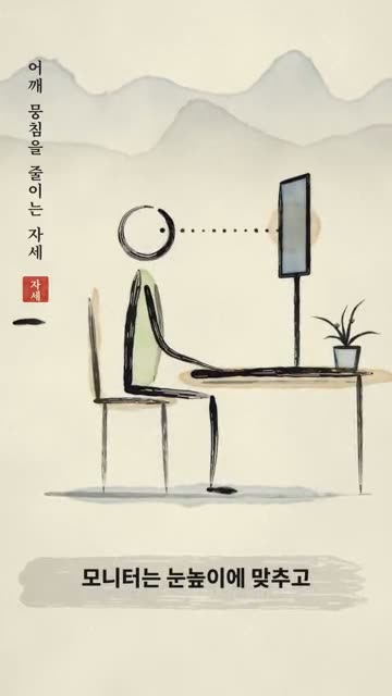 수묵 담채 2